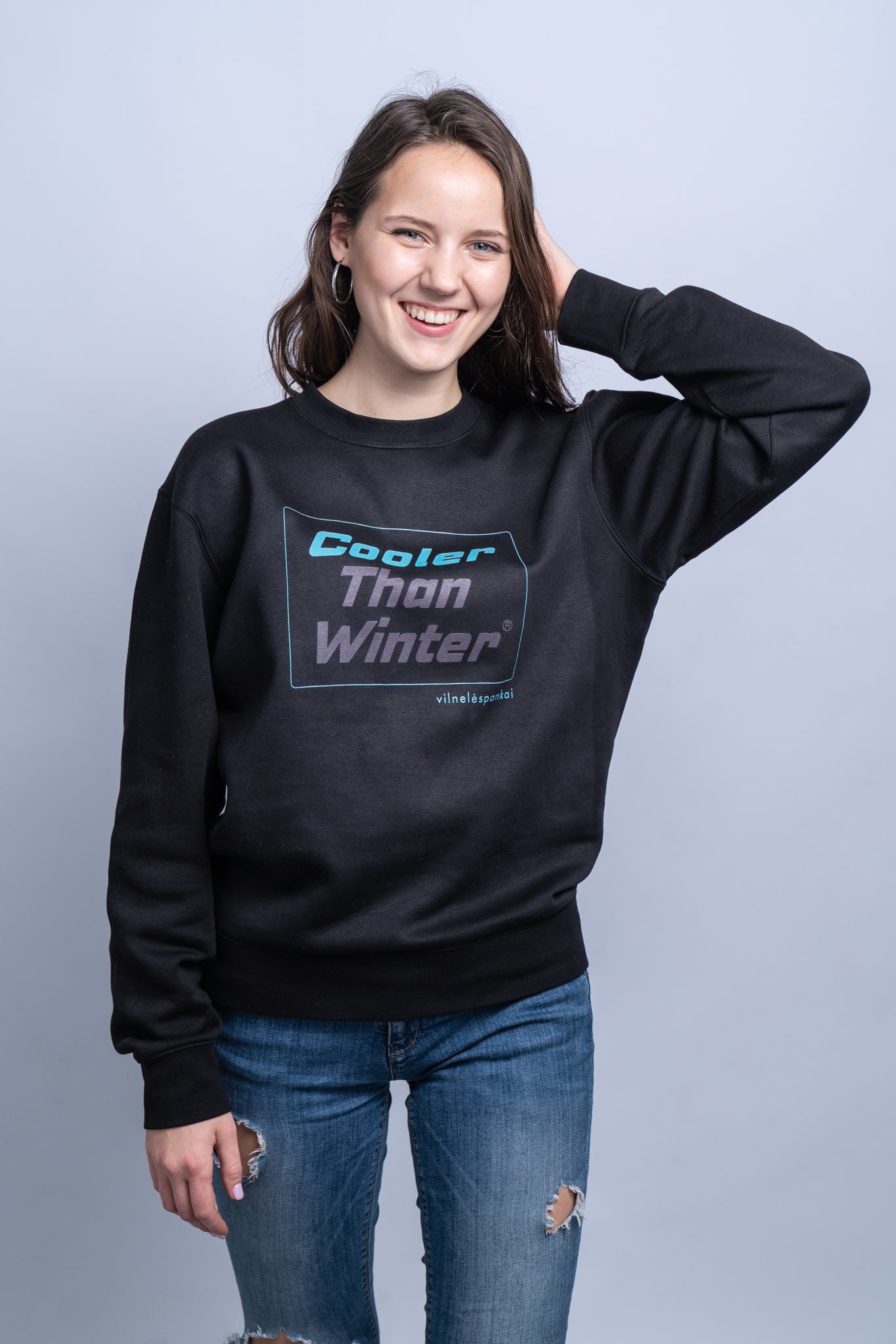Sweater 'Cooler Than Winter' - Mint