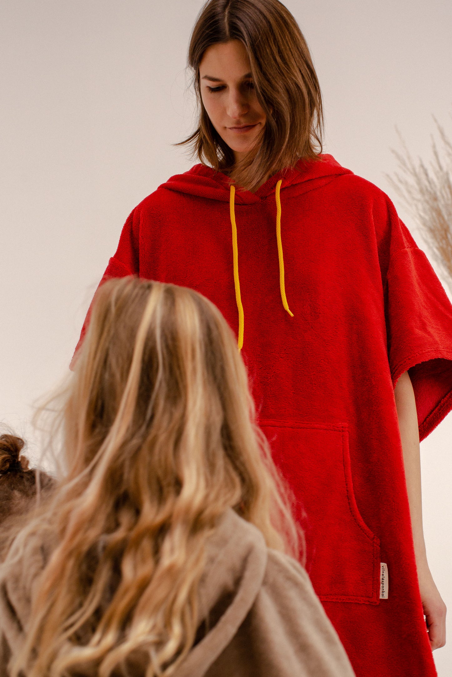 Night Coral Adult Poncho