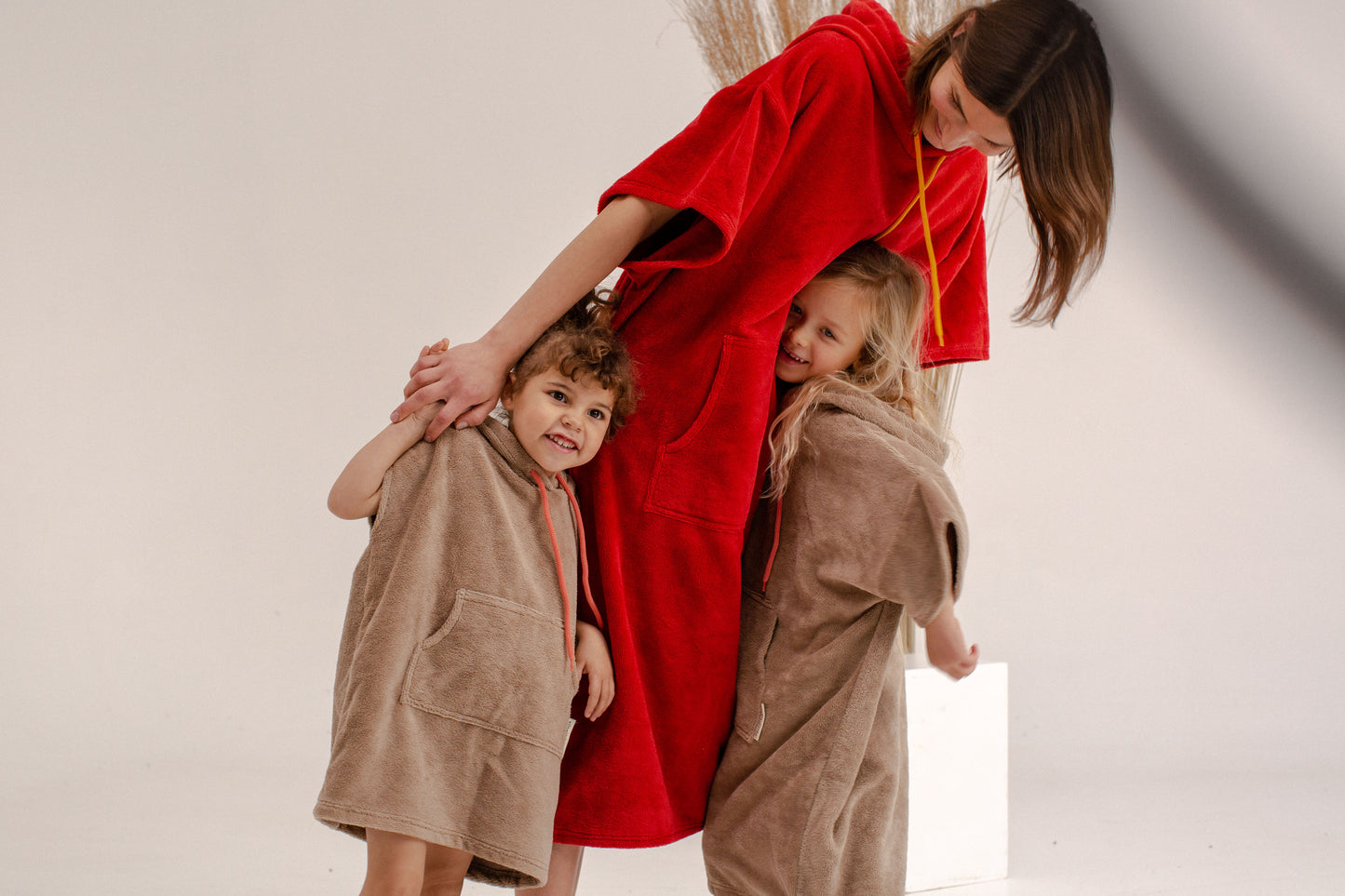 Cappuccino Rock Kids Poncho