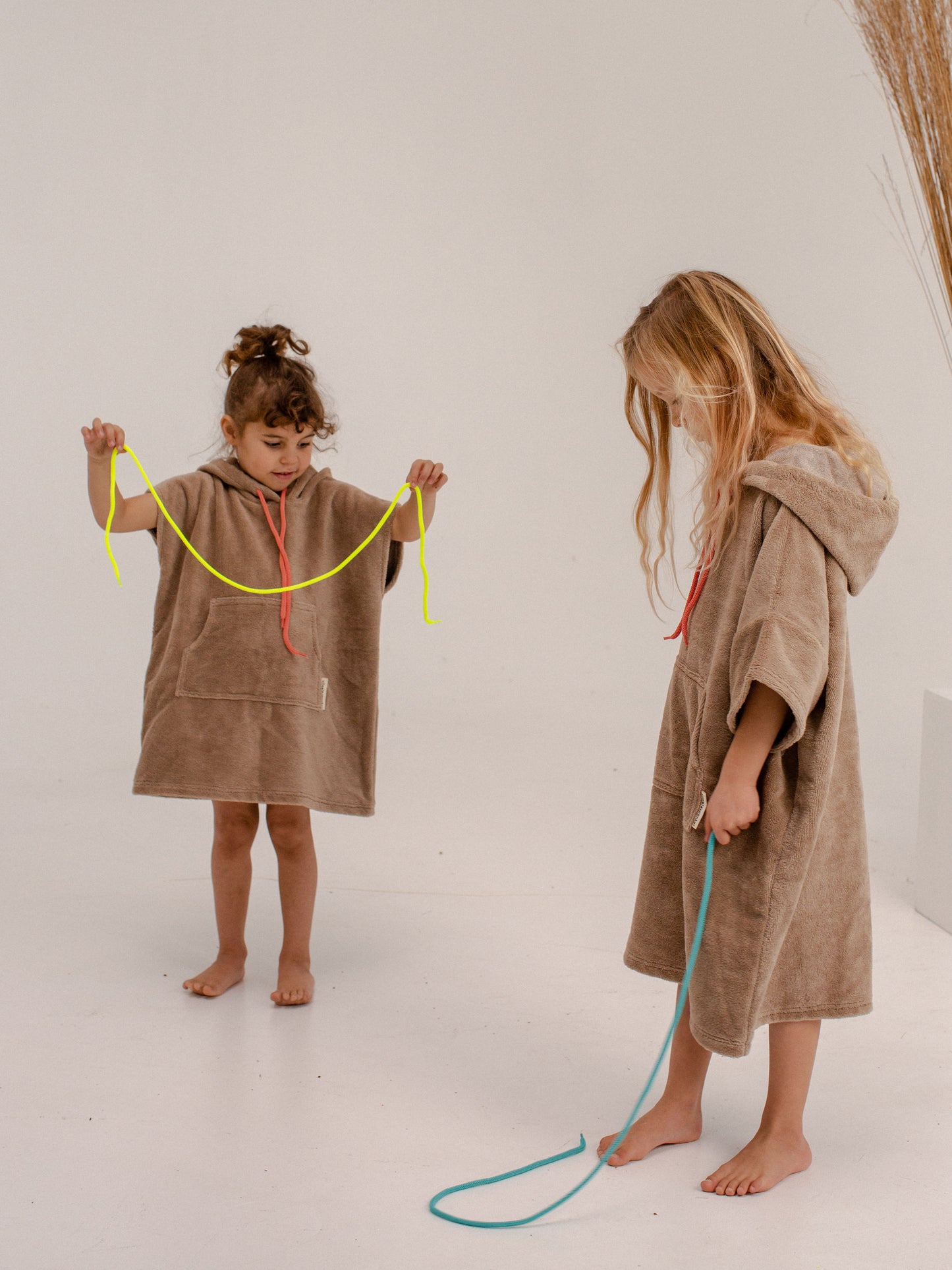 Cappuccino Rock Kids Poncho