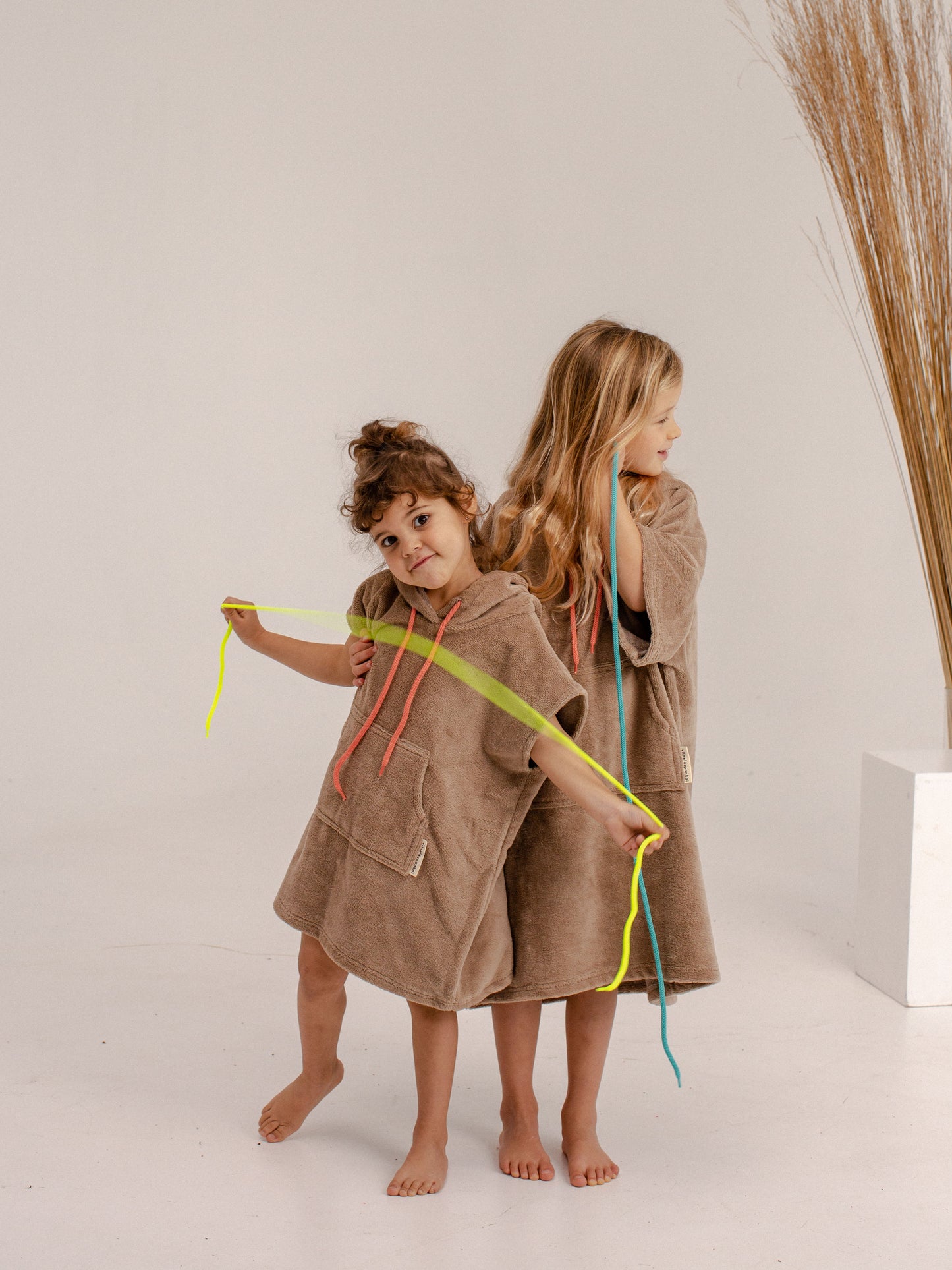 Cappuccino Rock Kids Poncho