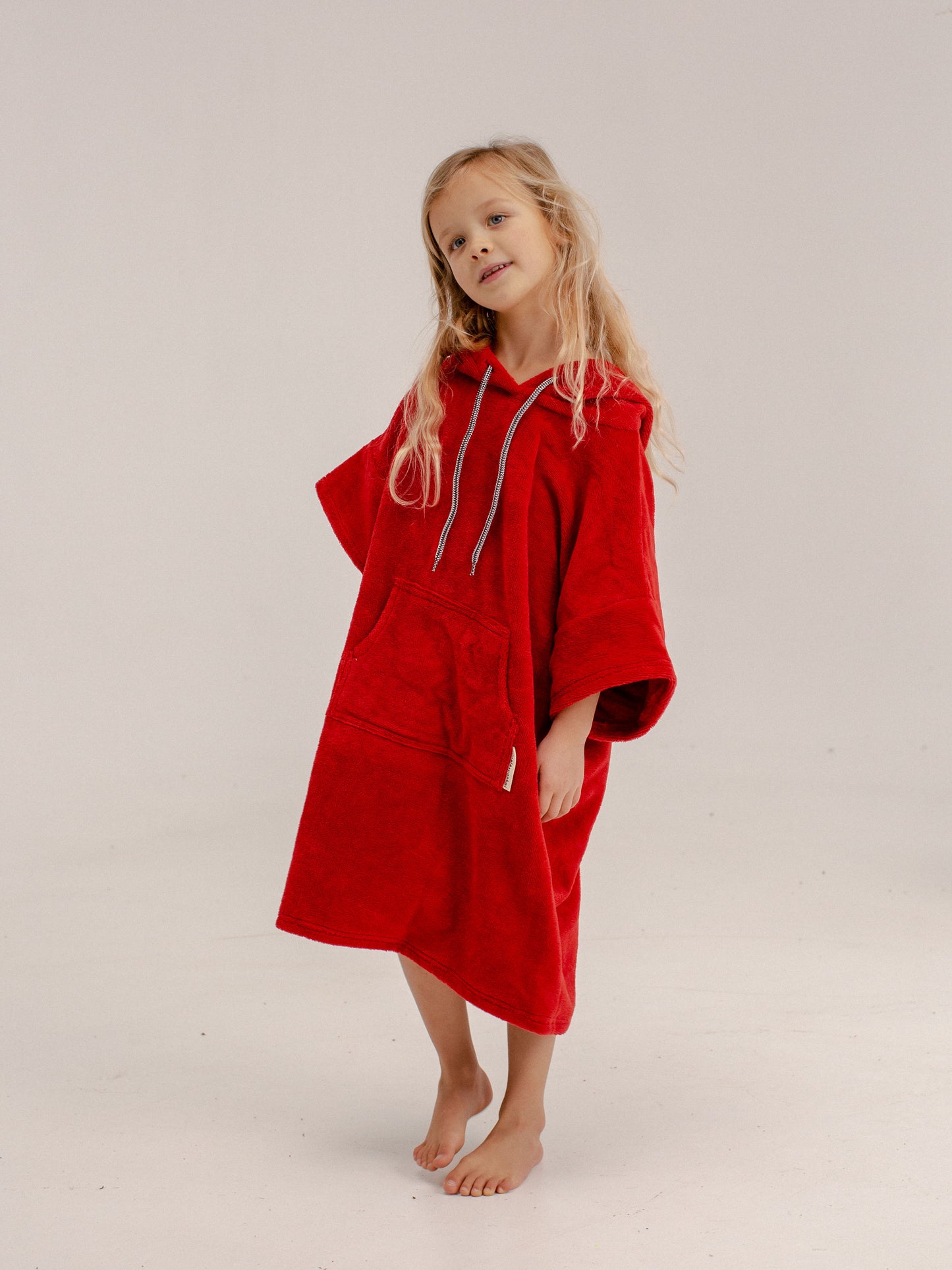 Night Coral Kids Poncho