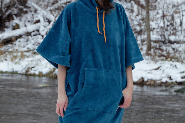 Ocean Depth Adult Poncho