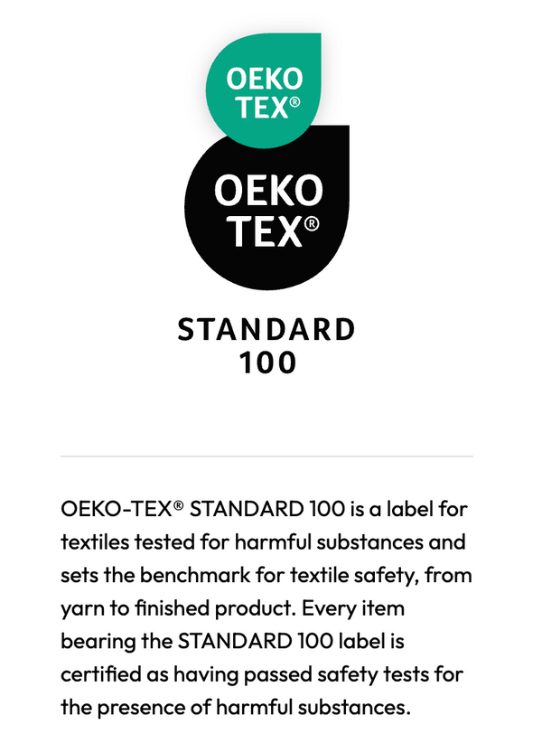 OEKO-TEX STANDARD 100 label