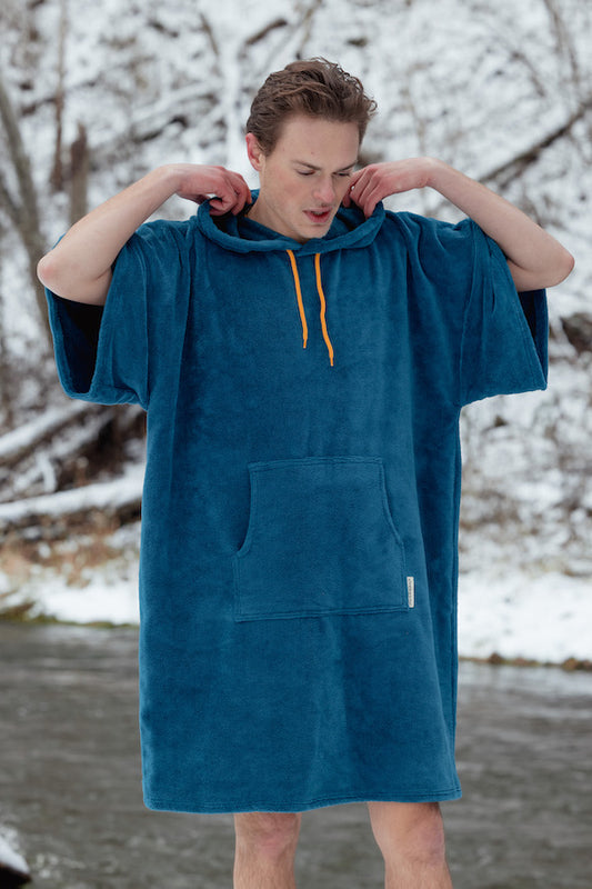 Ocean Depth Adult Poncho