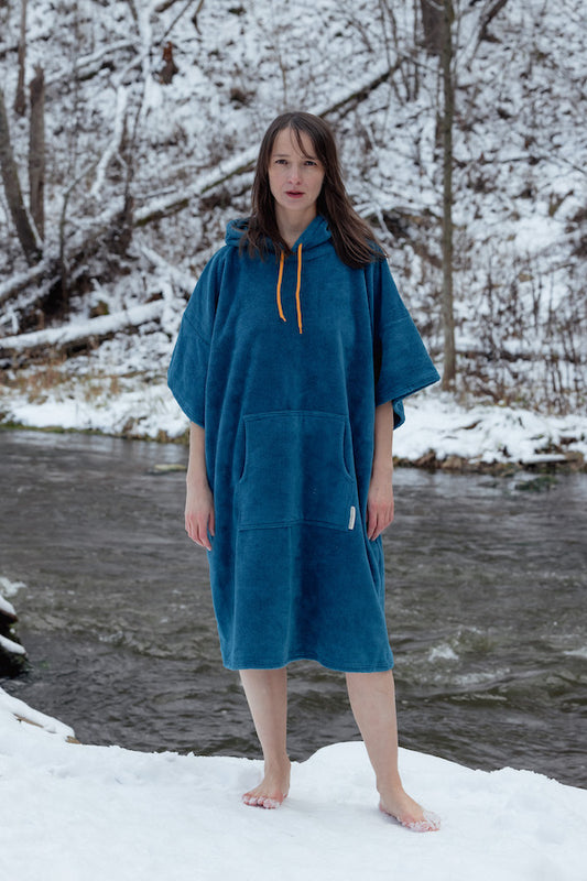 Ocean Depth Adult Poncho